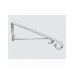 National Hardware N274-639 V2656 Series Plant Bracket/Sign Holder, 15 In L, Steel, White
