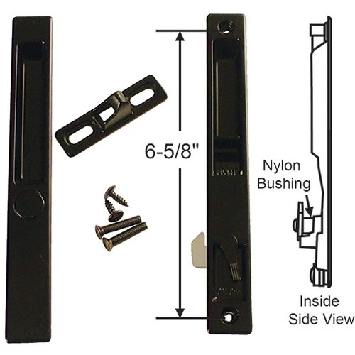 Brixwell 13-433b Patio Door Handle Assy. Flushmount Black For Pgt Patio Doors 2500series 1 Brixwell 13-433b Patio Door Handle Assy. Flushmount Black For Pgt Patio Doors 2500series