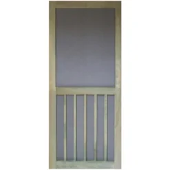 Kimberly Bay DST536 Screen Door, 35-3/4 In W, 79-3/4 In H, Natural