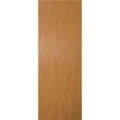 Masonite 0101547360802VV1140010 36 In. X 80 In. Imperial Oak Textured Flush Medium Brown Hollow Core Wood Interior Door Slab
