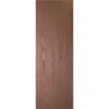 Masonite 0101546280802VV1140010 28 In. X 80 In. Walnut Textured Flush Dark Wood Hollow Core Wood Interior Door Slab