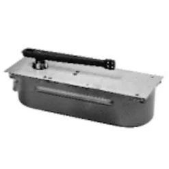 Rixson W-30N-626 W30 Series Heavy Duty Floor Closer - Wood Door, Satin Chrome