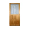 WOOD PRODUCTS MANUFACTURERS 2868RP-B Wood Screen Door, Raised Panel, Charcoal Screen, 32 X 80-In.