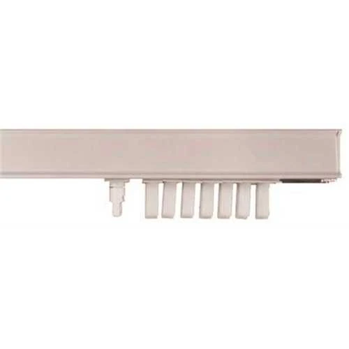 Designer's Touch NM71SHA Alabaster Steel Headrail For 3-1/2 In Vertical Blind - 71 In. W 1 Designer's Touch NM71SHA Alabaster Steel Headrail For 3-1/2 In Vertical Blind - 71 In. W
