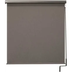 SeaSun SSC.70.48.85 Morro Bay Cordless UV Protection PVC Outdoor Roller Shade Pole Operated With Valance 48 In. W X 96 In. L