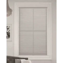 National Brand Alternative 1G021-4872 Simply Cut-to-Size Gray Sheen Cordless Light Filtering Single Cell Polyester Cellular Shade 72 In. W X 48. L
