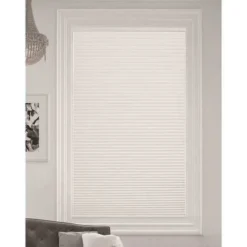 National Brand Alternative 2G069-4854 Simply Cut-to-Size White Dove Cordless Blackout Single Cell Polyester Cellular Shade 54 In. W X 48 In. L