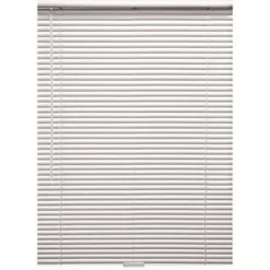 Designer's Touch 10793478585090 White Cordless Room Darkening Premium Vinyl Blind 1 In. Slats 47 In. W X 84 In. L
