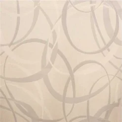 Fabtex CC-TW03-15084-M 180 In. W X 84 In. H Twirl Pattern Privacy Curtain In Frost