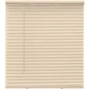 Champion 527320 TruTouch Alabaster Cordless Light Filtering Vinyl Mini Blinds With 1 In. Slats 24 In. W X 72 In. L