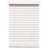 Designer's Touch 10793478411290 White Cordless Room Darkening 2 In. Faux Wood Blind - 36 In. W X 72 In. L