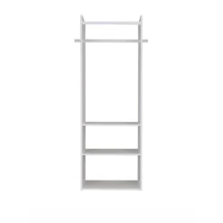 Easy Track RV1472-CGON Hanging Tower Closet Kit 72" H X 25.1" W X 14" L Wood Laminate Weathered Gray