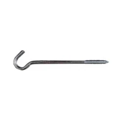 National Hardware N221-002 2156BC Series Screw Hook, 3/8 In Opening, 10 In L, Steel, Zinc