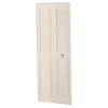 Dunbarton Corporation 2068 2PNL CLASSIC DUNBARTON THE CLASSIC METAL BI-FOLD DOOR, IVORY, 2 PANEL, 24X80 IN