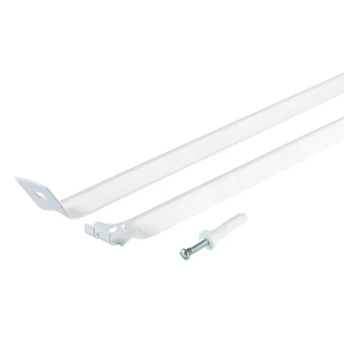 Rubbermaid 1950473 Support Brace W/Drive Pin 0.66" W X 17.3" L Steel White 1 Rubbermaid 1950473 Support Brace W/Drive Pin 0.66" W X 17.3" L Steel White