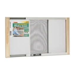 Frost King AWS1025 Adjustable Window Screen 15 25" W Steel Clear