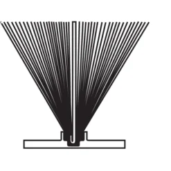Brixwell 63-82-CCP4 .187 X .230 Gray Weatherstrip - 4 Inch Sample