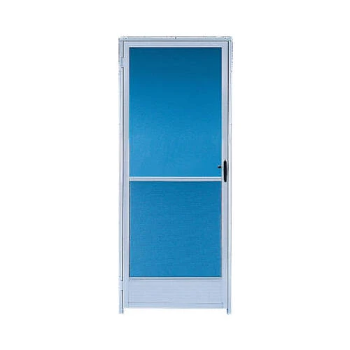 CROFT METALS INC 175-36MIL Screen Door, Mill Finish Aluminum, With Hardware, 36 X 80-In. 1 CROFT METALS INC 175-36MIL Screen Door, Mill Finish Aluminum, With Hardware, 36 X 80-In.