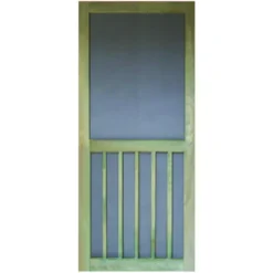 Kimberly Bay DSP536 Screen Door, 35-3/4 In W, 79-3/4 In H, Natural