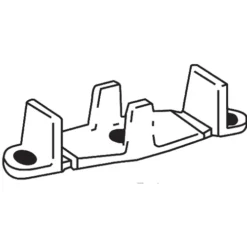 Brixwell 8-240 Floor Guide Fits 3/4in To 1-3/4in Thick Do 3 Pieces Adjustable