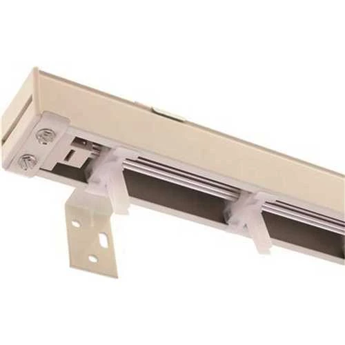 Designer's Touch 1100AL-35'OB White Aluminum Headrail For 3-1/2 In. Vertical Blind - 35 In. W 1 Designer's Touch 1100AL-35'OB White Aluminum Headrail For 3-1/2 In. Vertical Blind - 35 In. W