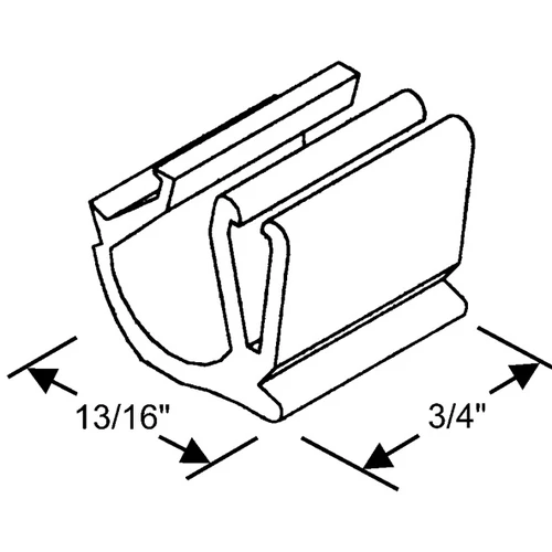 Brixwell 90-573 Single Flush Ii Glazing Clip 1 Brixwell 90-573 Single Flush Ii Glazing Clip