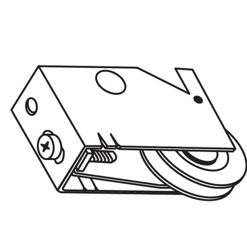 Brixwell 9-245n Patio Door Roller Assembly 1-1/4 Nylon Wheel 1 Brixwell 9-245n Patio Door Roller Assembly 1-1/4 Nylon Wheel