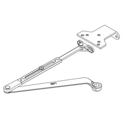 LCN 4050A-3077/PA BLACK Door Closer Parts Black Painted