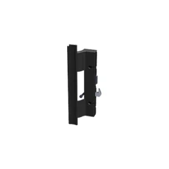 CRL V320 Black Plastic Hook - Style Surface Mount Handle 4-15/16" Screw Holes