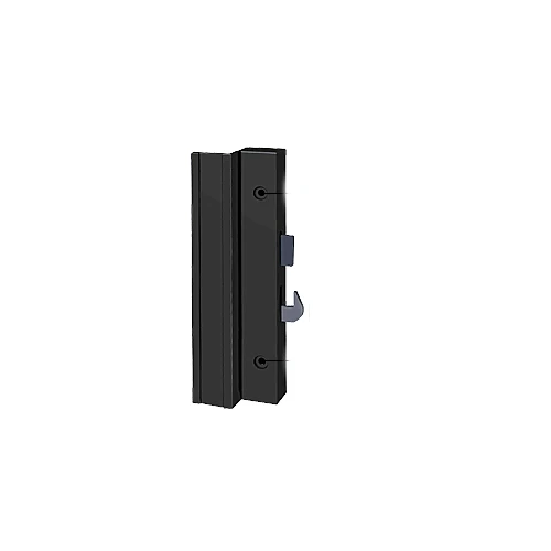 CRL V321 Low Profile Black Plastic Hook - Style Surface Mount Handle; 4-15/16" Screw Holes 1 CRL V321 Low Profile Black Plastic Hook - Style Surface Mount Handle; 4-15/16" Screw Holes