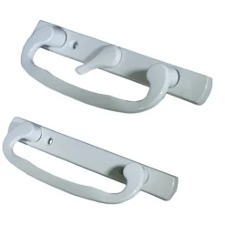 Brixwell 13-291ad Patio Door Handle Set Center Latch Almond